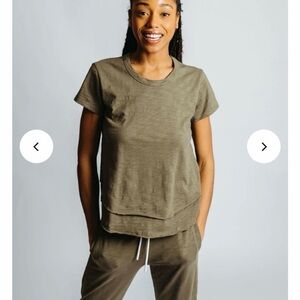 Khaki Women's Short Sleeve Tee